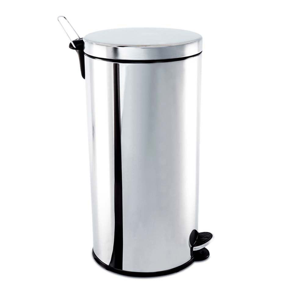 LIXEIRA INOX 30L C/ PEDAL