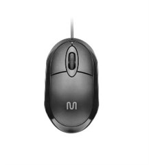 MOUSE CLASSIC PRETO USB COM FIO