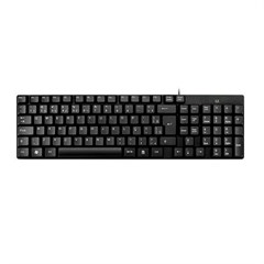 TECLADO COMPACTO PRETO USB