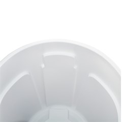 RECIPIENTE BRUTE 121 LITROS BRANCO COM TAMPA