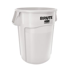 RECIPIENTE BRUTE 121 LITROS BRANCO COM TAMPA
