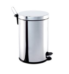 LIXEIRA INOX 5 LITROS COM PEDAL