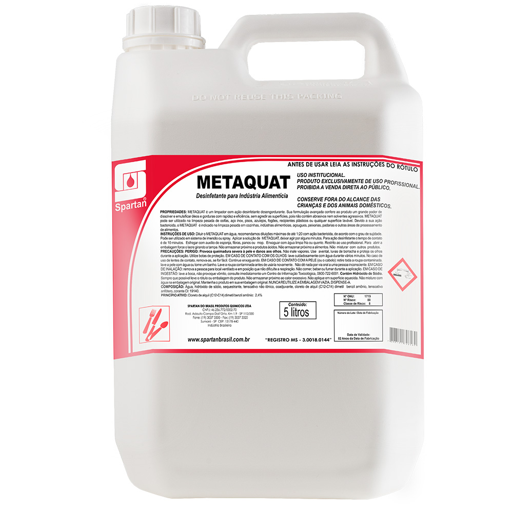 DESINF METAQUAT 5L BUQUE