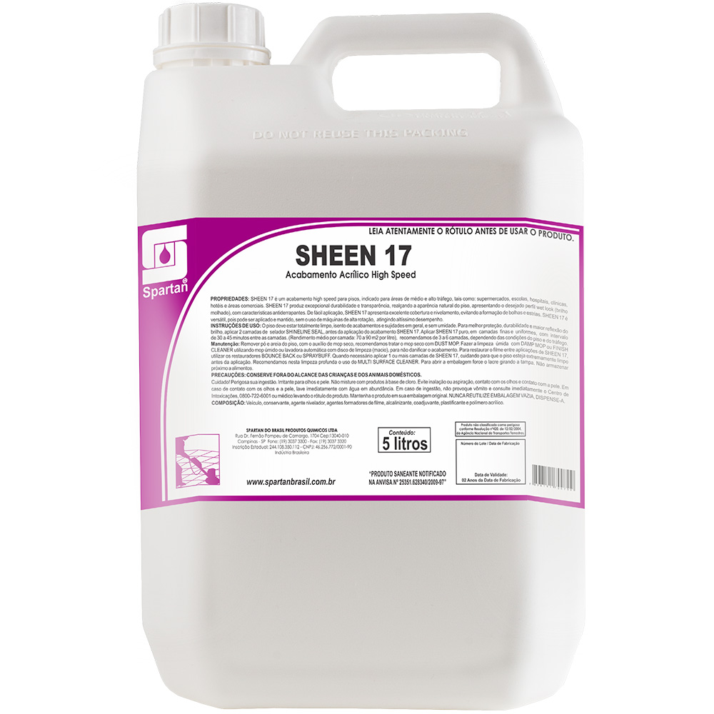 CERA ACRILICA 5L SHEEN 17