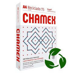 PAPEL A4 CHAMEX RECICLADO ECO 500 FOLHAS