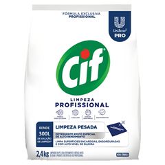 LIMPADOR EM PO CIF 2,4KG LIMPEZA PROFISSIONAL