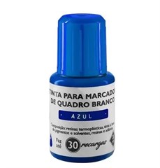 TINTA PINCEL QUADRO BRANCO 20ML AZUL