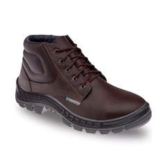 BOTA EQUIPAMENTO DE PROTEÇÃO INDIVIDUAL CANO MÉDIO MARROM N42