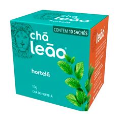 CHA LEAO HORTELA C/10 SACHES