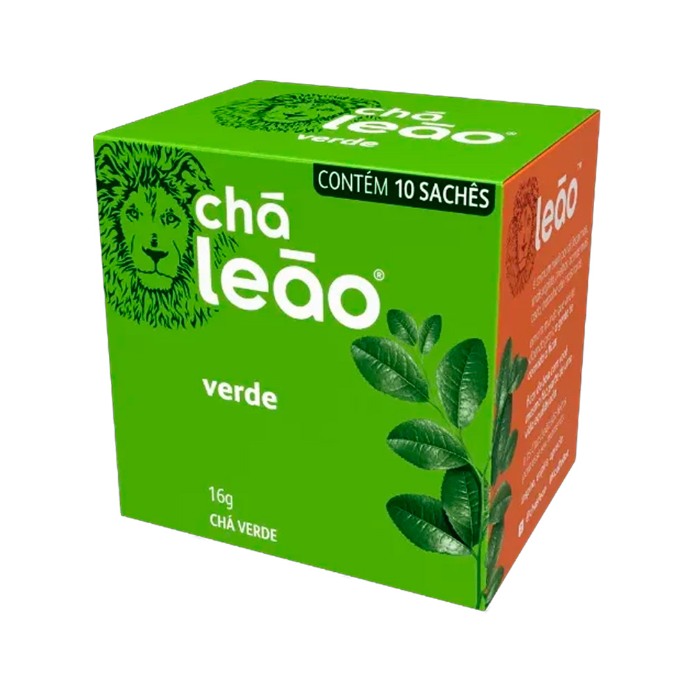 CHA LEAO VERDE C/10 SACHES