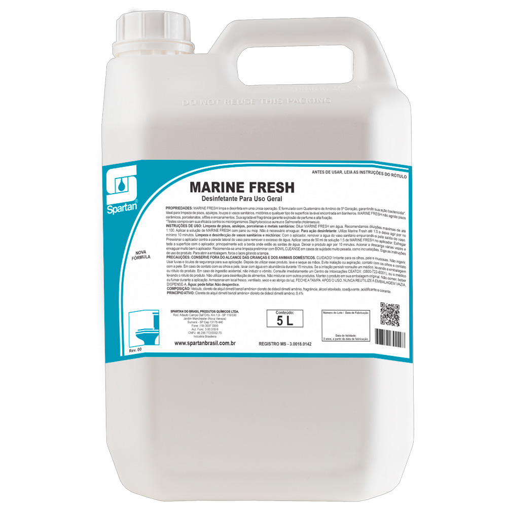 DESINFETANTE 5L MARINE FRESH