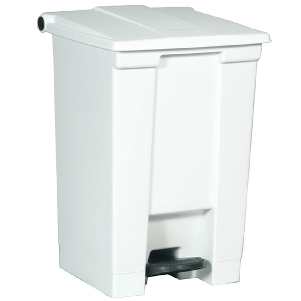 LIXEIRA 45L BRANCO C/TAMPA