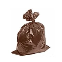SACO LIXO 100L MARROM 3KG
