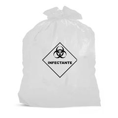 SACO DE LIXO 60L INFECTANTE 1,300KG