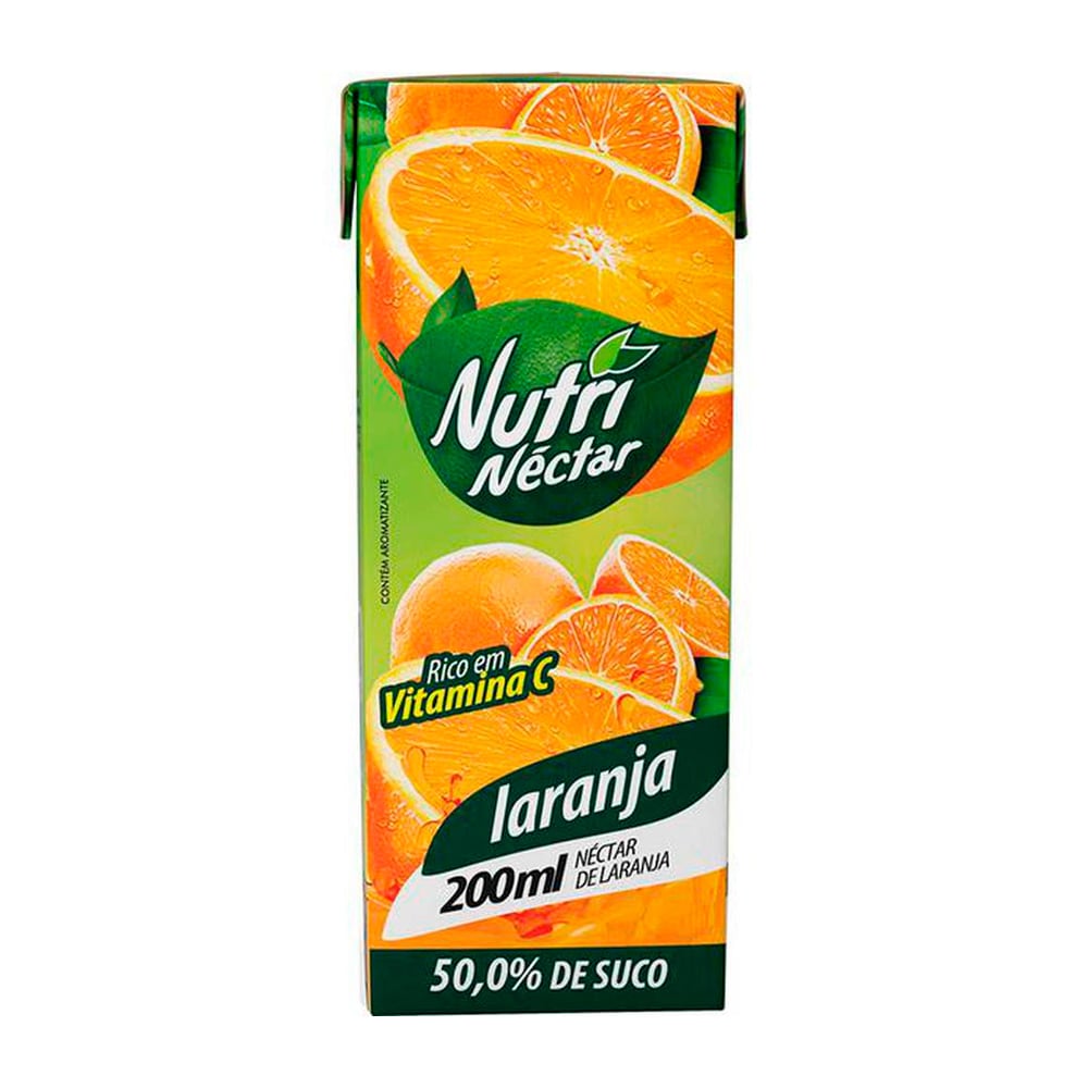 SUCO NUTRI NÉCTAR LARANJA 200ML