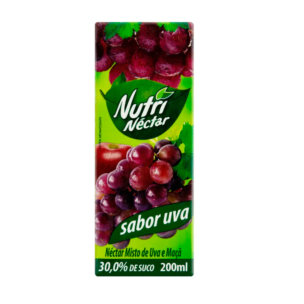 SUCO NUTRI NECTAR UVA 200ML