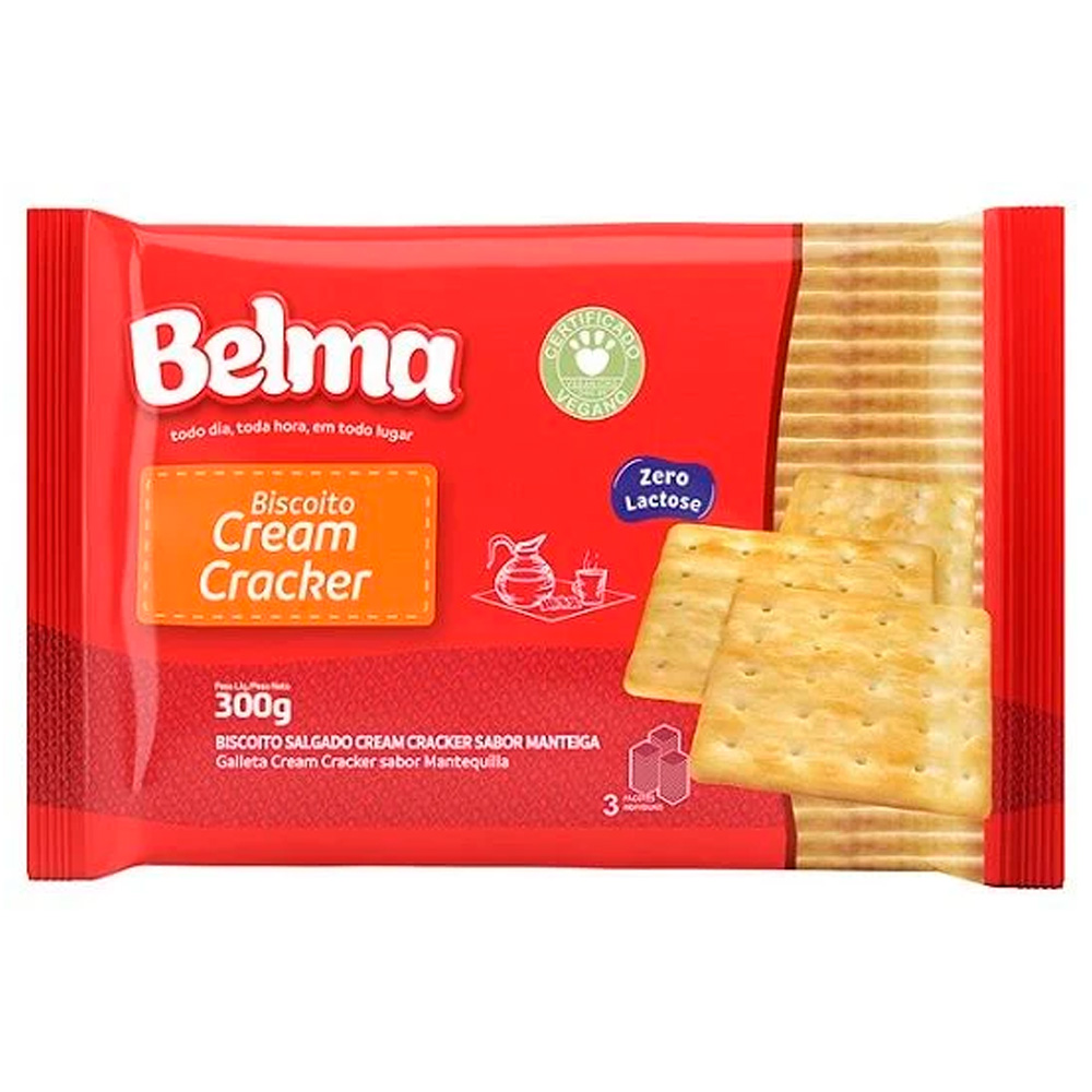 BISC BELMA CREAM CRACKER 300G