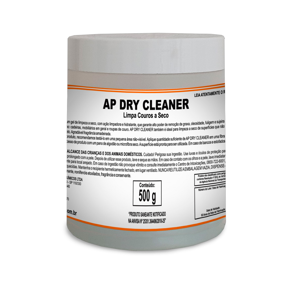 GEL DE  LIMPEZA A SECO AP DRY CLEANER 500G