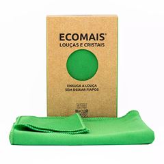 PANO ECOMAIS LOUÇAS E CRISTAIS 40X60 VERDE