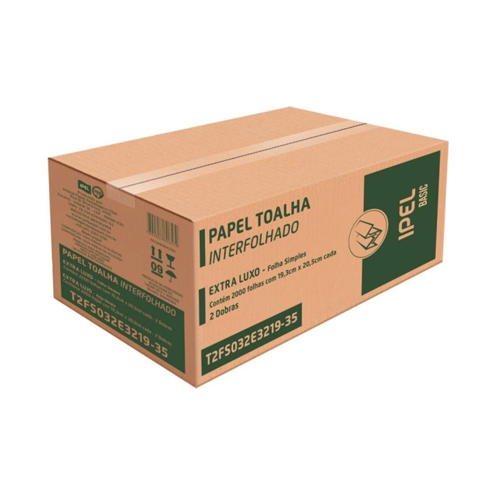 PAPEL TOALHA INTERF FS T19IS 2000FL