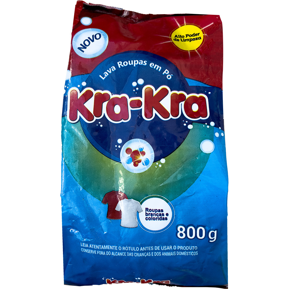 SABÃO EM PÓ KRA KRA 800G