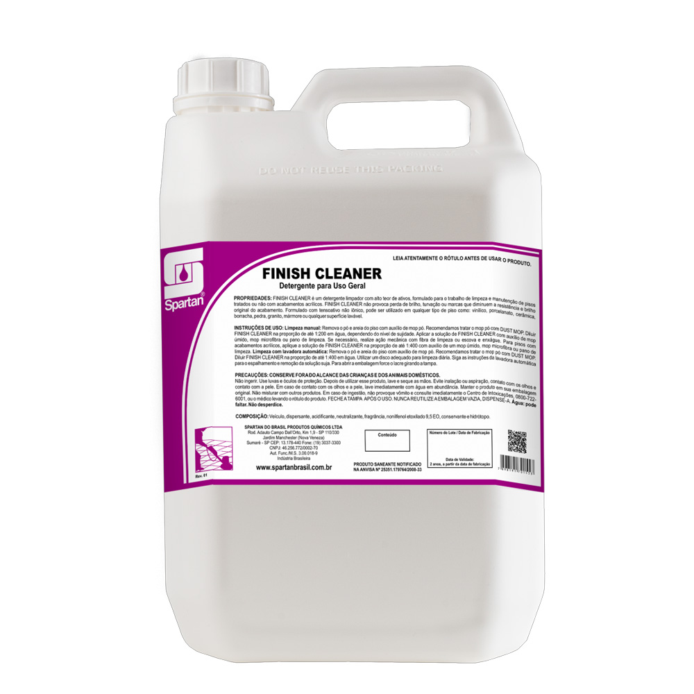 DETERGENTE  FINISH CLEANER 5L