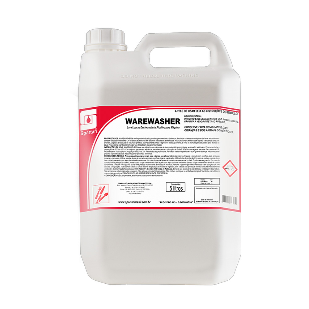 DETERGENTE ALCALINO 5L NC WAREWASHER