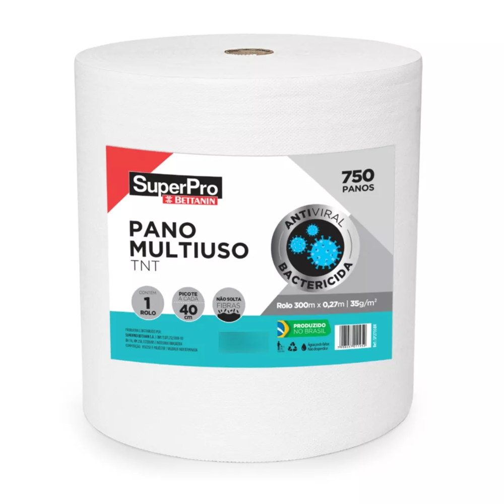 PANO DE LIMPEZA PERFLEX 27X40CM 240MT BRANCO