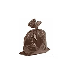 SACO LIXO 300L 5KG MARROM 100UN