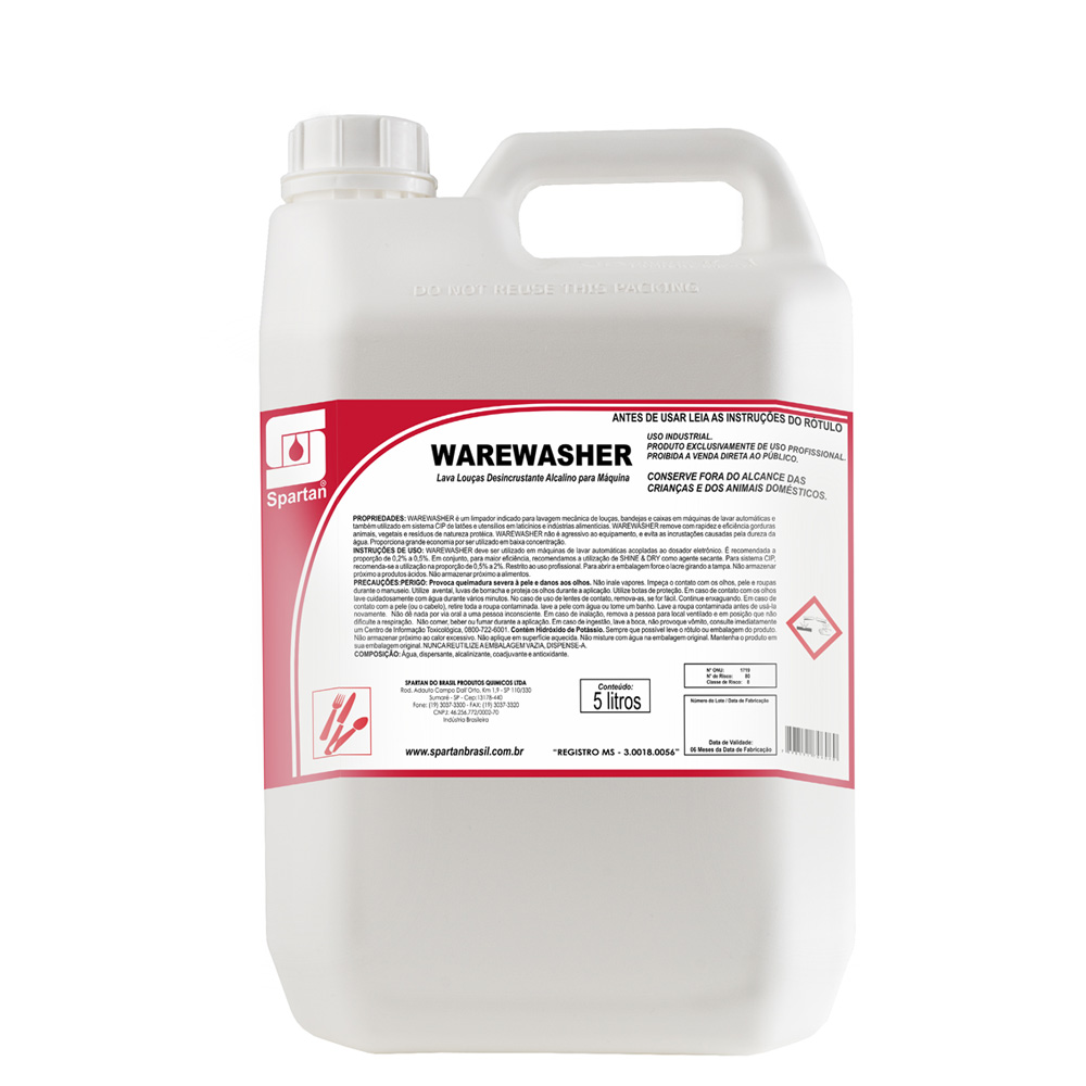 DETERGENTE WAREWASHER 5L