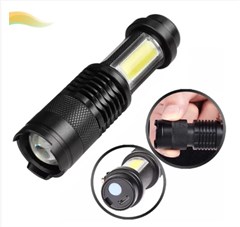 LANTERNA LED LUZ NEGRA ULTRAVIOLETA UV