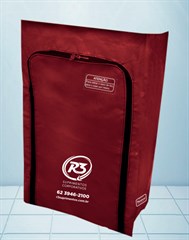 SACO CARRO FUNC VERMELHO C/GRAVAÇÃO