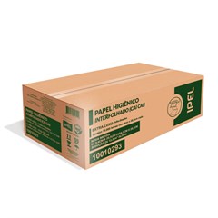 PAPEL HIGIÊNICO INTERFOLHADO FOLHA SIMPLES H100IS 10.000 FOLHAS