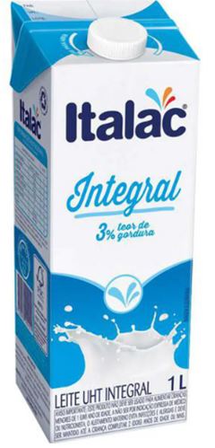 LEITE UHT INTEGRAL 1L ITALAC 12UN