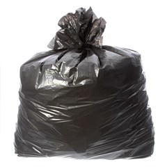 SACO PARA LIXO LONADO 100LTS PRETO - 85 UNID