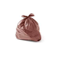 SACO LIXO 200L  MARROM 4KG 100UN
