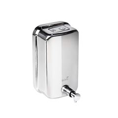 SABONETEIRA SLIM INOX ESCOVADO VISIUM