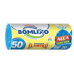 SACO LIXO REF FECHA FACIL 30L AZUL 20UN