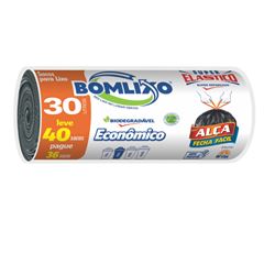 SACO LIXO REF FECHA F ECON 30L PRETO 40U