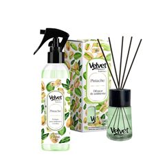 KIT AMB PERF 250ML + DIF 120ML PISTACHE