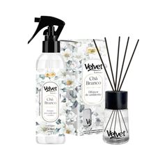 KIT AMB PERF 250ML + DIF 120ML CHA BRANC