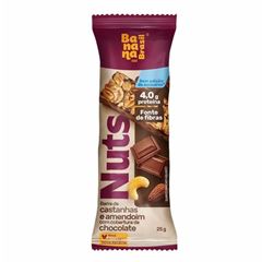 BARRA NUTS AMENDOIM C/CHOCOLATE 25G