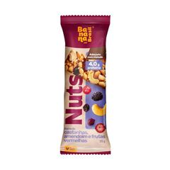 BARRA NUTS FRUTAS VERM 25G