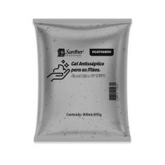 GEL ANTISSEPTICO 800ML PARA MAOS QUARTZ