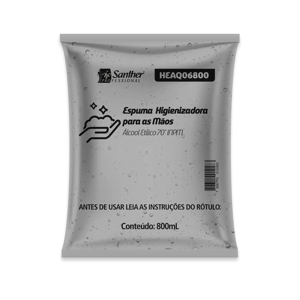 ESPUMA HIGIENIZADORA 800ML MAOS QUARTZ