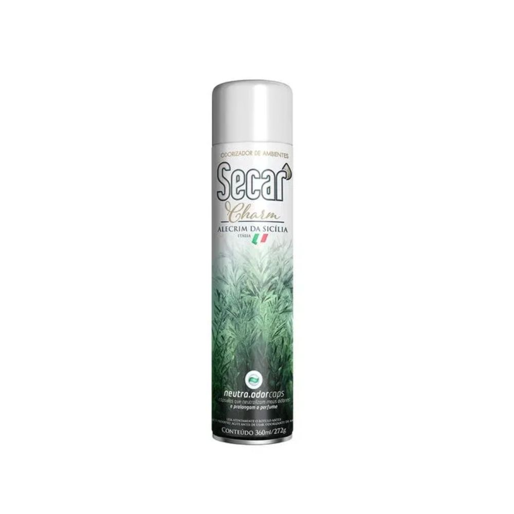 ODORIZADOR AMBIENTES CHARM ALECRIM SECILIA 360ML