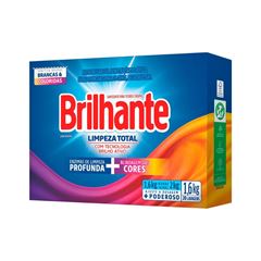 DETERG PO BRILHANTE CT 1,6KG