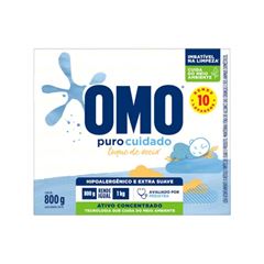 DETERG PO 800G OMO PURO CUIDADO