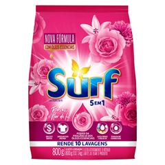 DETERG PO 800G SURF EXPLOSAO DE FLORES