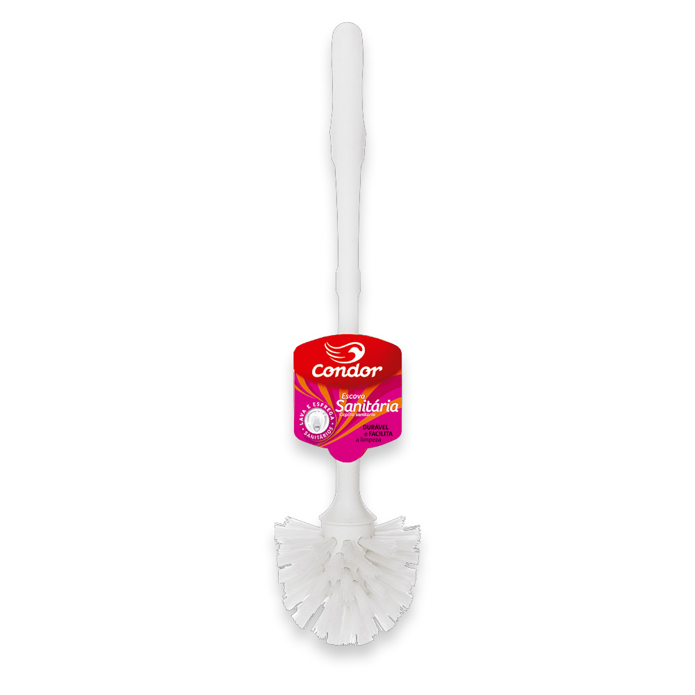 ESCOVA SANITARIA BRANCA CONDOR